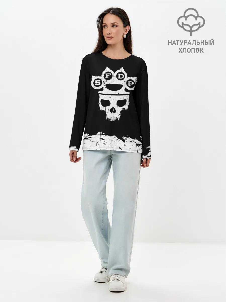 Лонгслив женский. Хлопок / Five Finger Death Punch