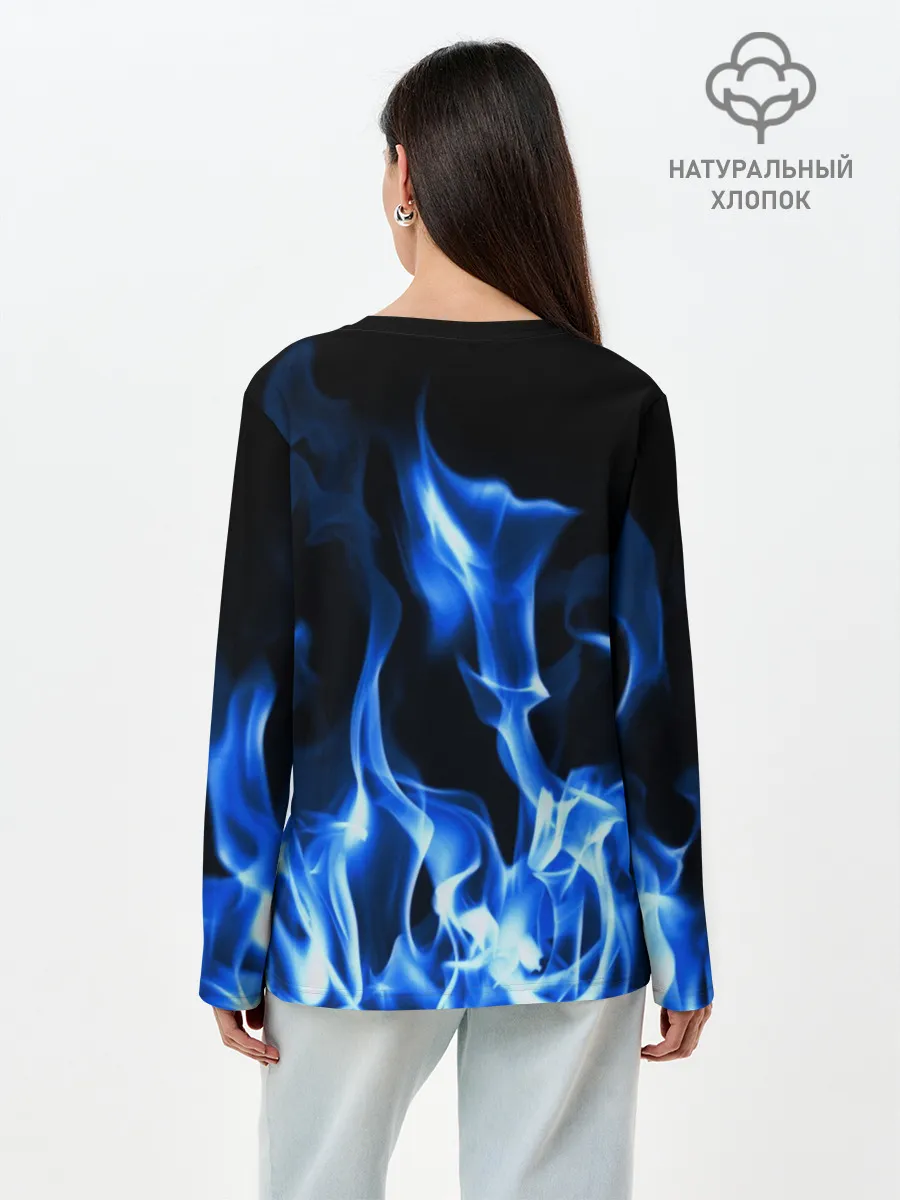 Лонгслив женский. Хлопок / JUVENTUS