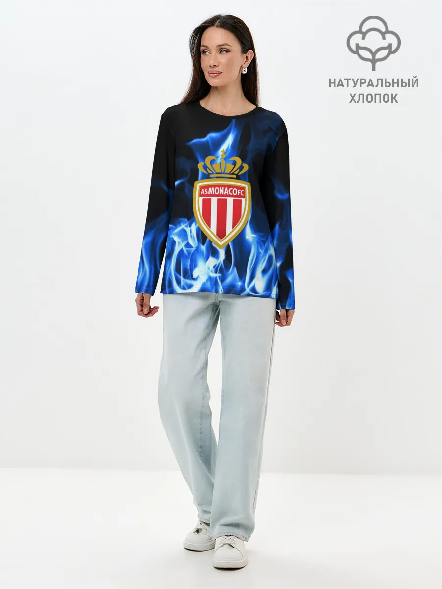 Лонгслив женский. Хлопок / MONACO