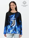 Лонгслив женский. Хлопок / JUVENTUS