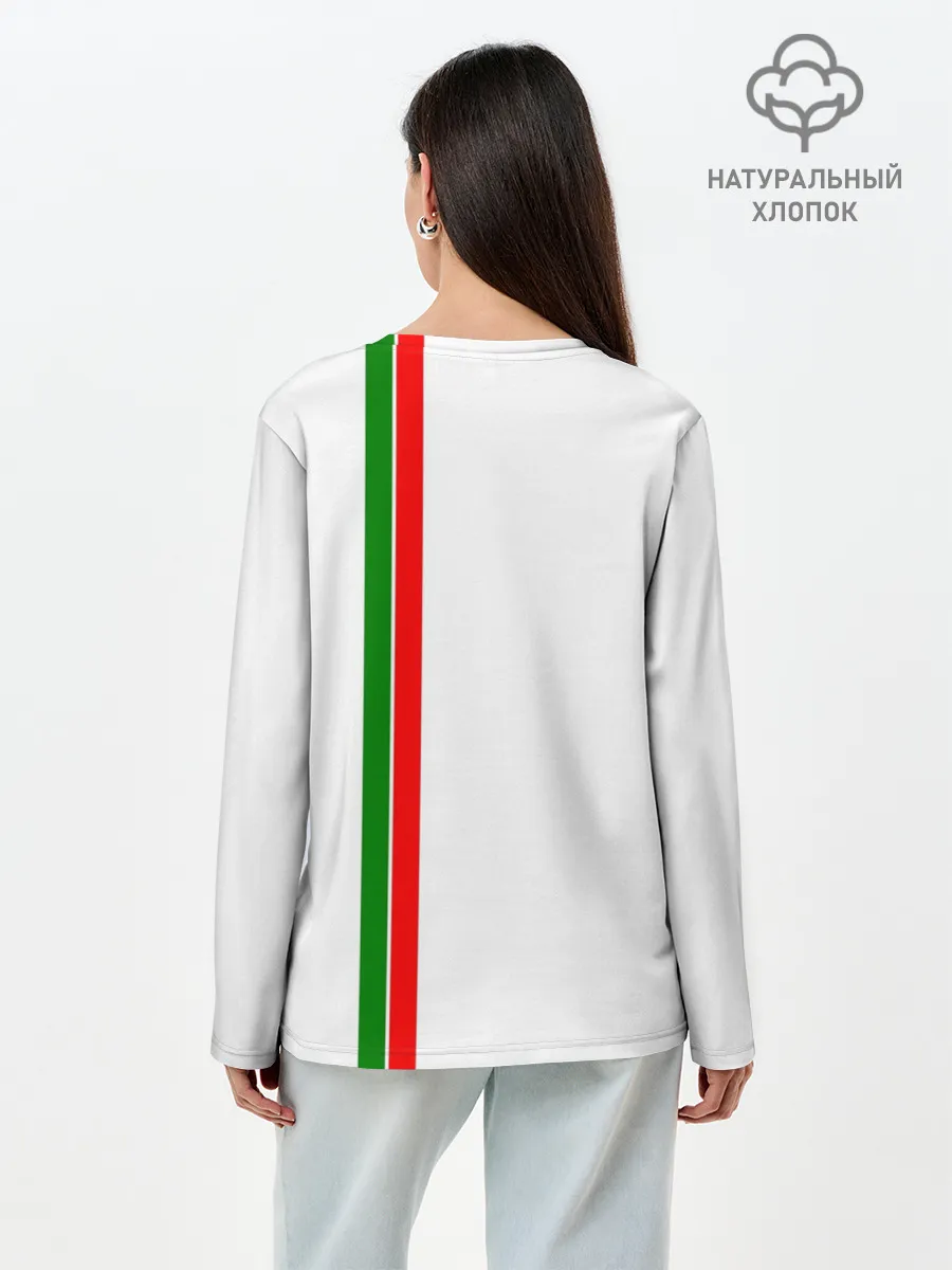 Лонгслив женский. Хлопок / Республика Татарстан