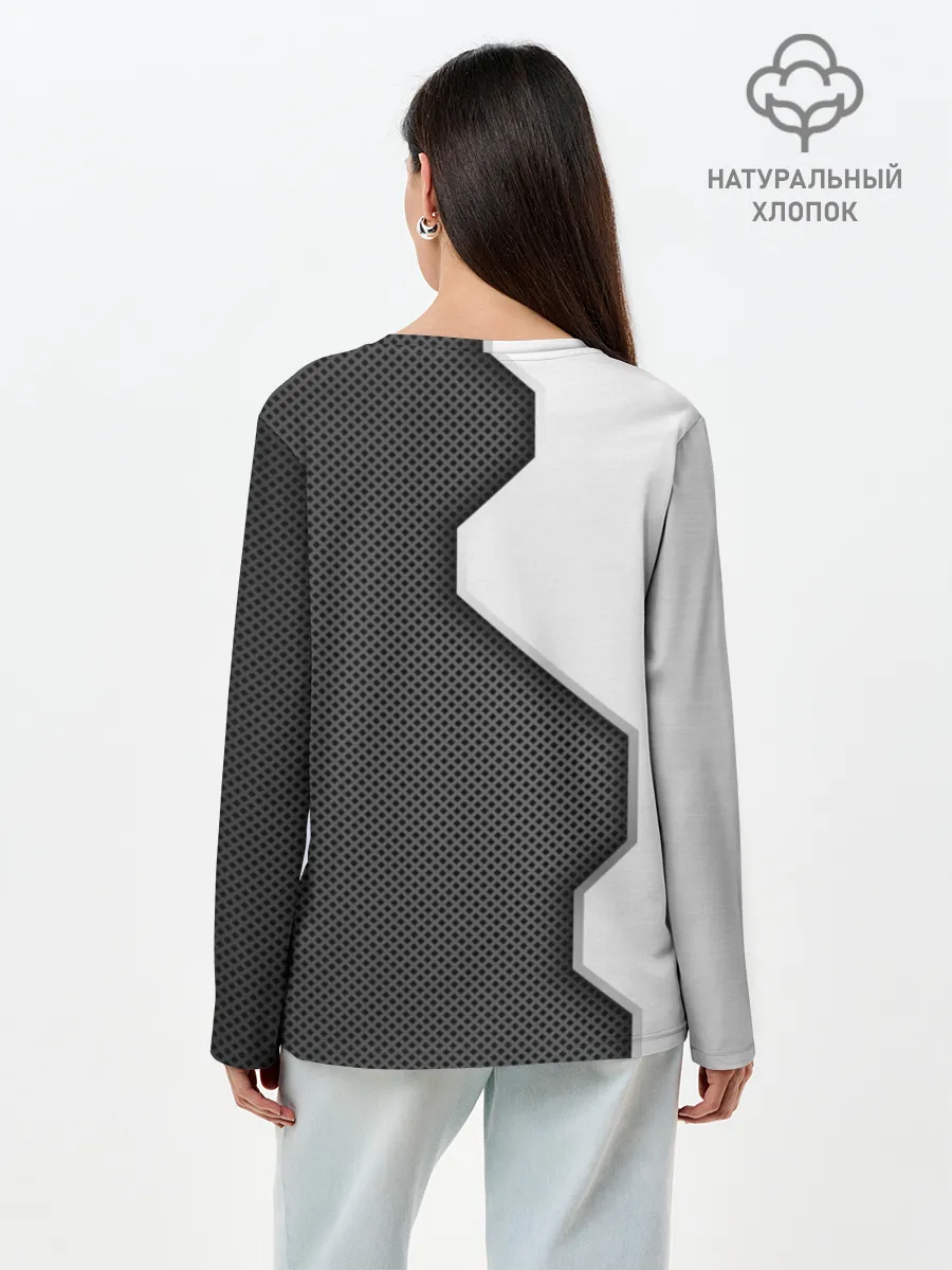 Лонгслив женский. Хлопок / Kia sport uniform auto