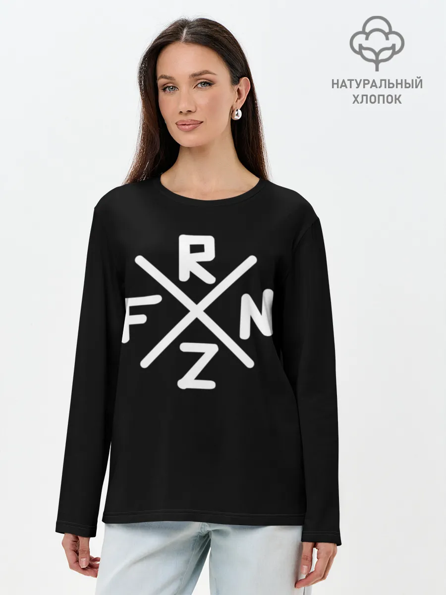 Лонгслив женский. Хлопок / Маркул