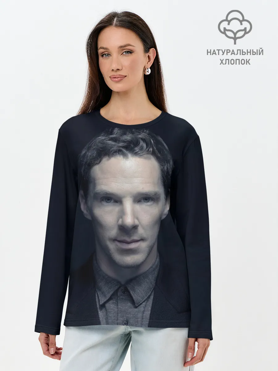 Лонгслив женский. Хлопок / Cumberbatch