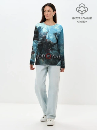 Лонгслив женский. Хлопок / Kratos