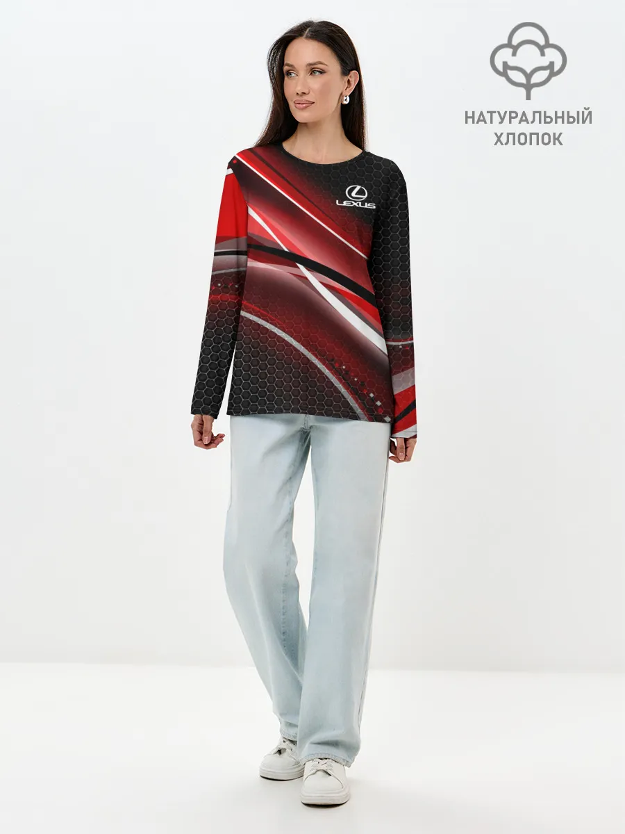 Лонгслив женский. Хлопок / LEXUS.