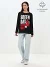 Лонгслив женский. Хлопок / Green Day American Idiot