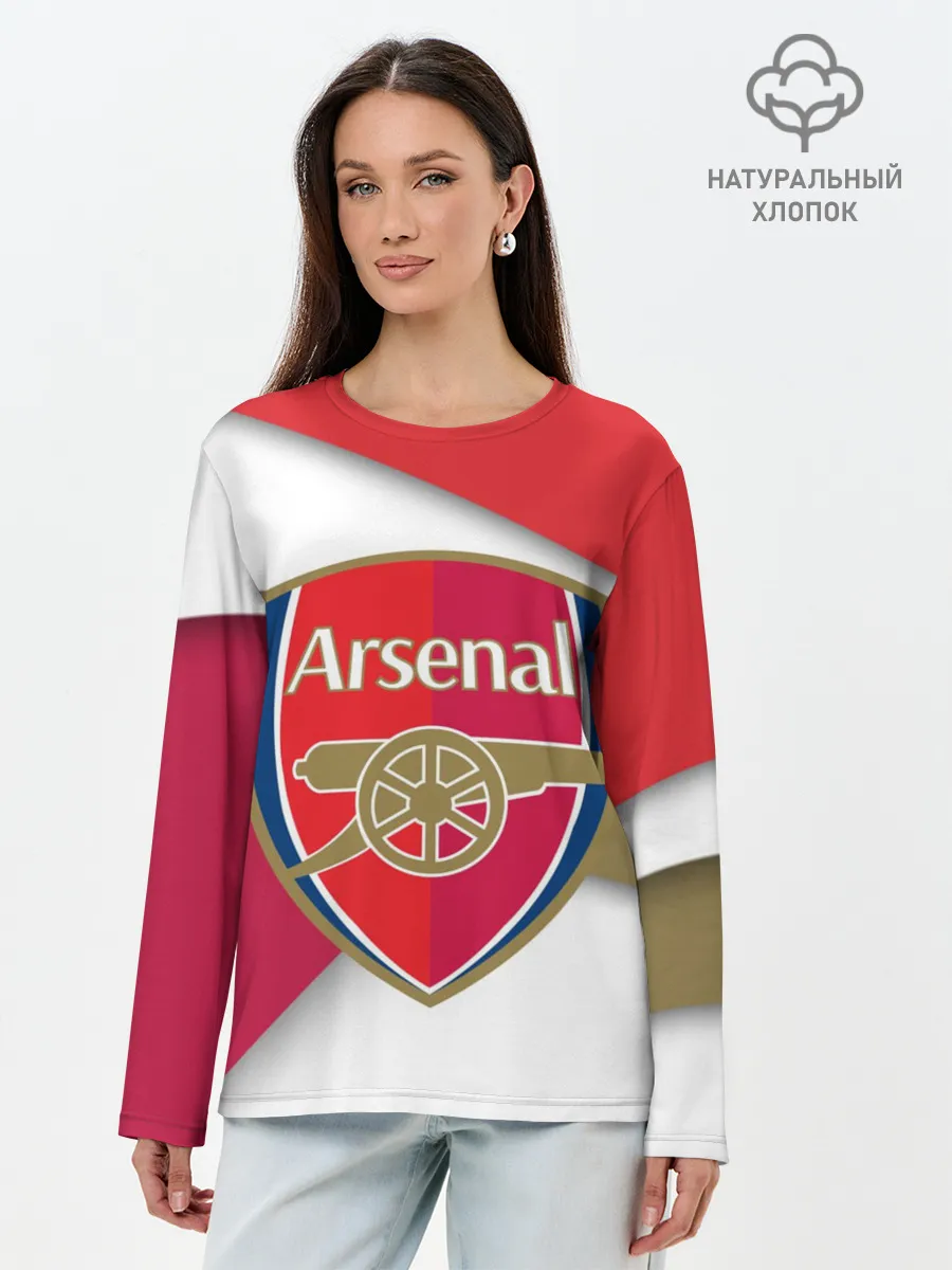 Лонгслив женский. Хлопок / Арсенал формы