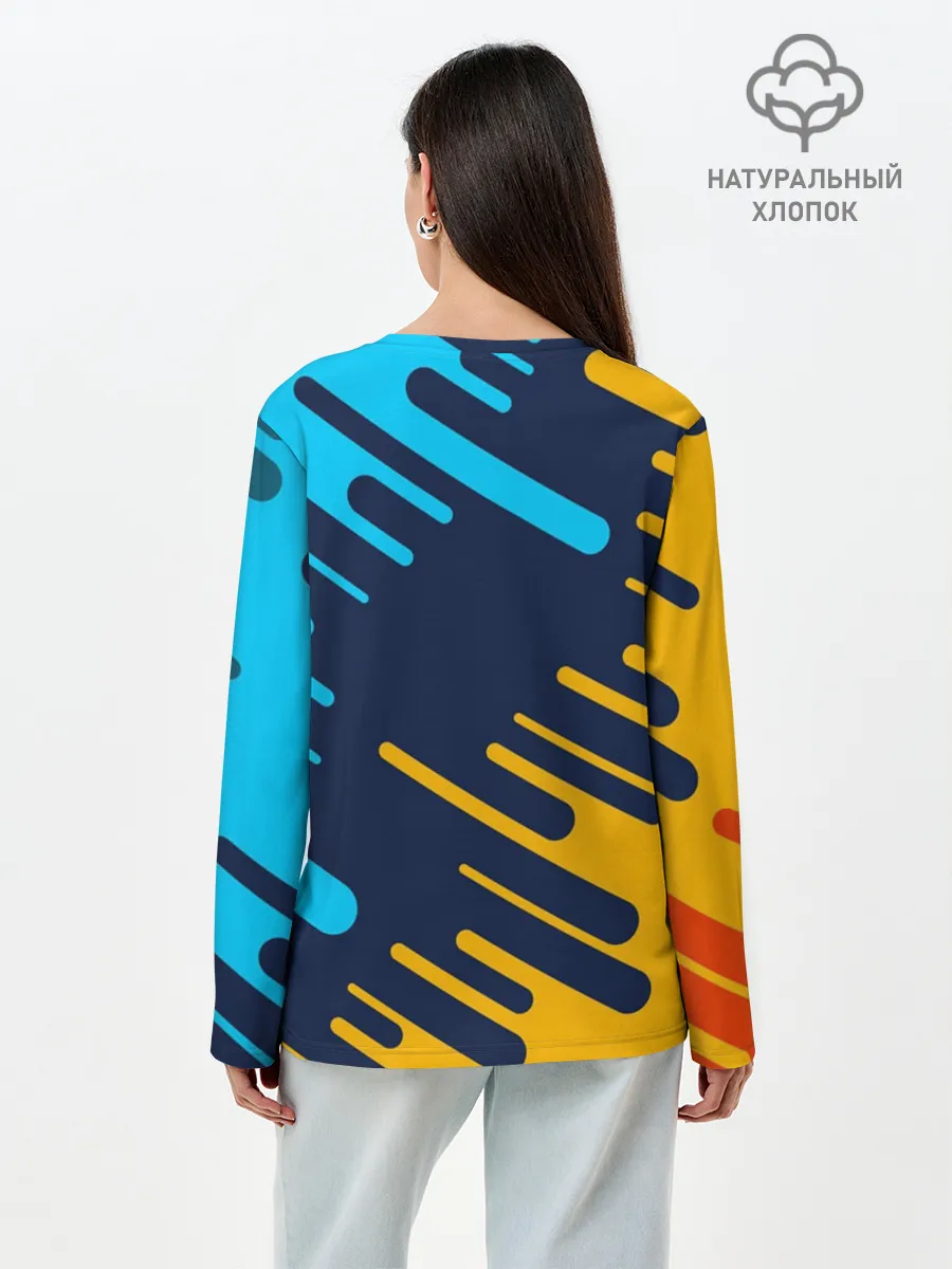 Лонгслив женский. Хлопок / AUDI.