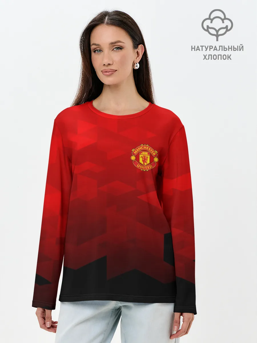 Лонгслив женский. Хлопок / F.C.M.U SPORT