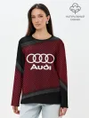 Лонгслив женский. Хлопок / AUDI SPORT