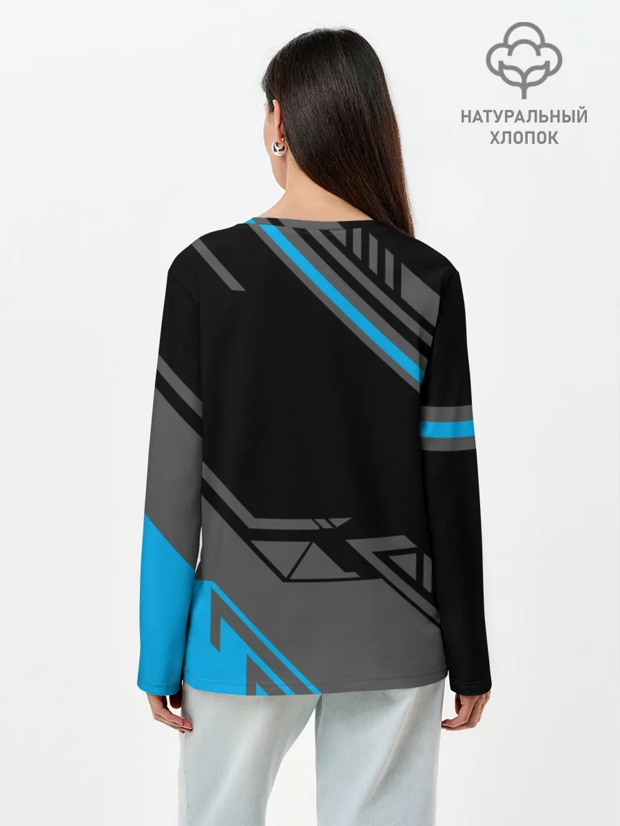 Лонгслив женский. Хлопок / MAZDA SPORT