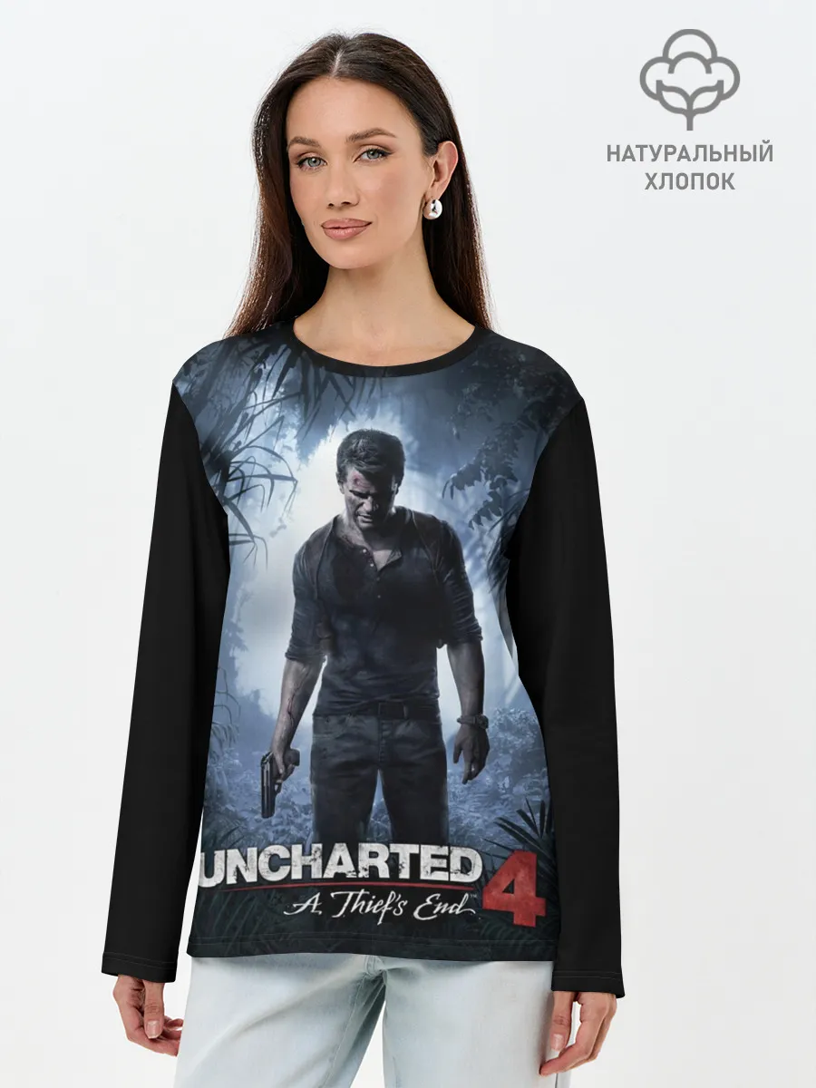 Лонгслив женский. Хлопок / Путь вора