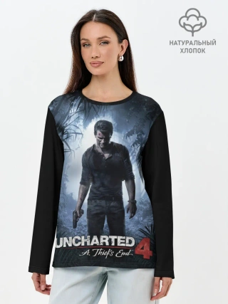 Лонгслив женский. Хлопок / Путь вора