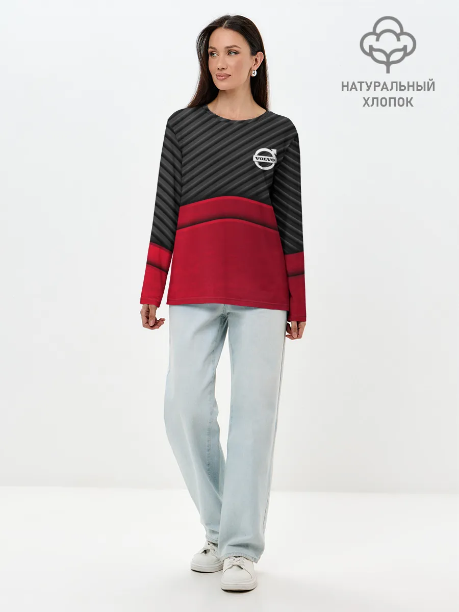 Лонгслив женский. Хлопок / VOLVO
