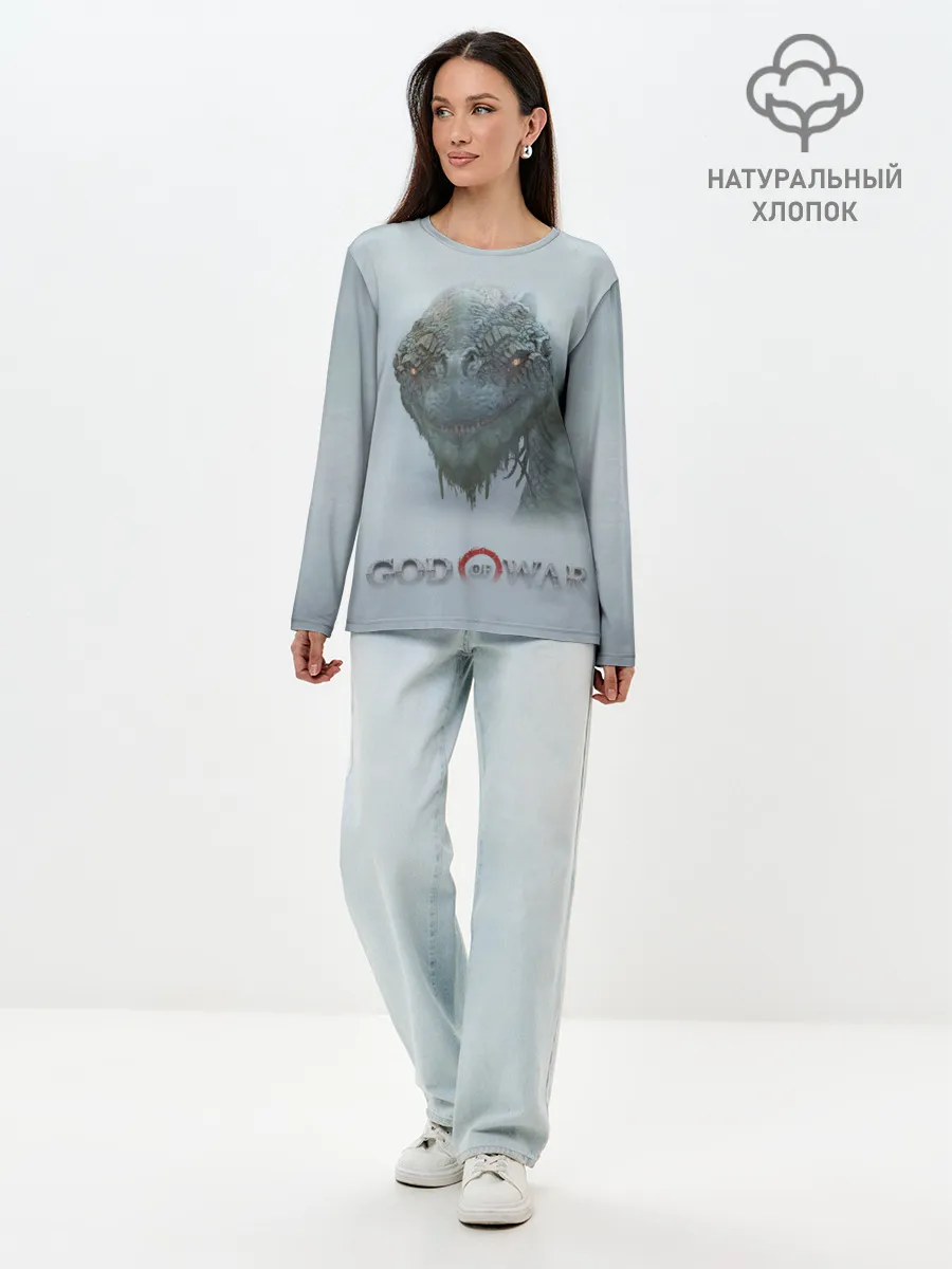 Лонгслив женский. Хлопок / Ёрмунганд