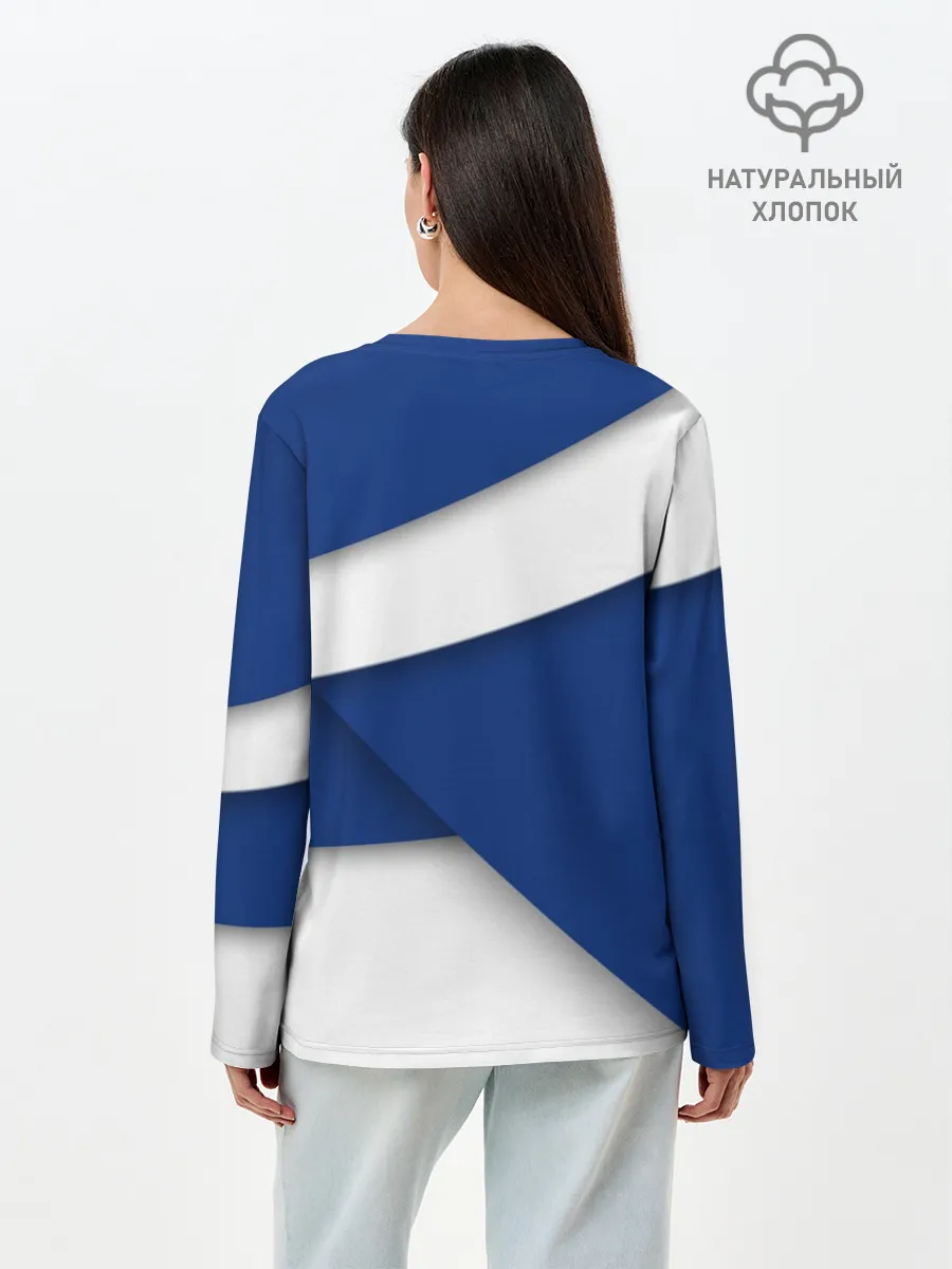 Лонгслив женский. Хлопок / Торонто