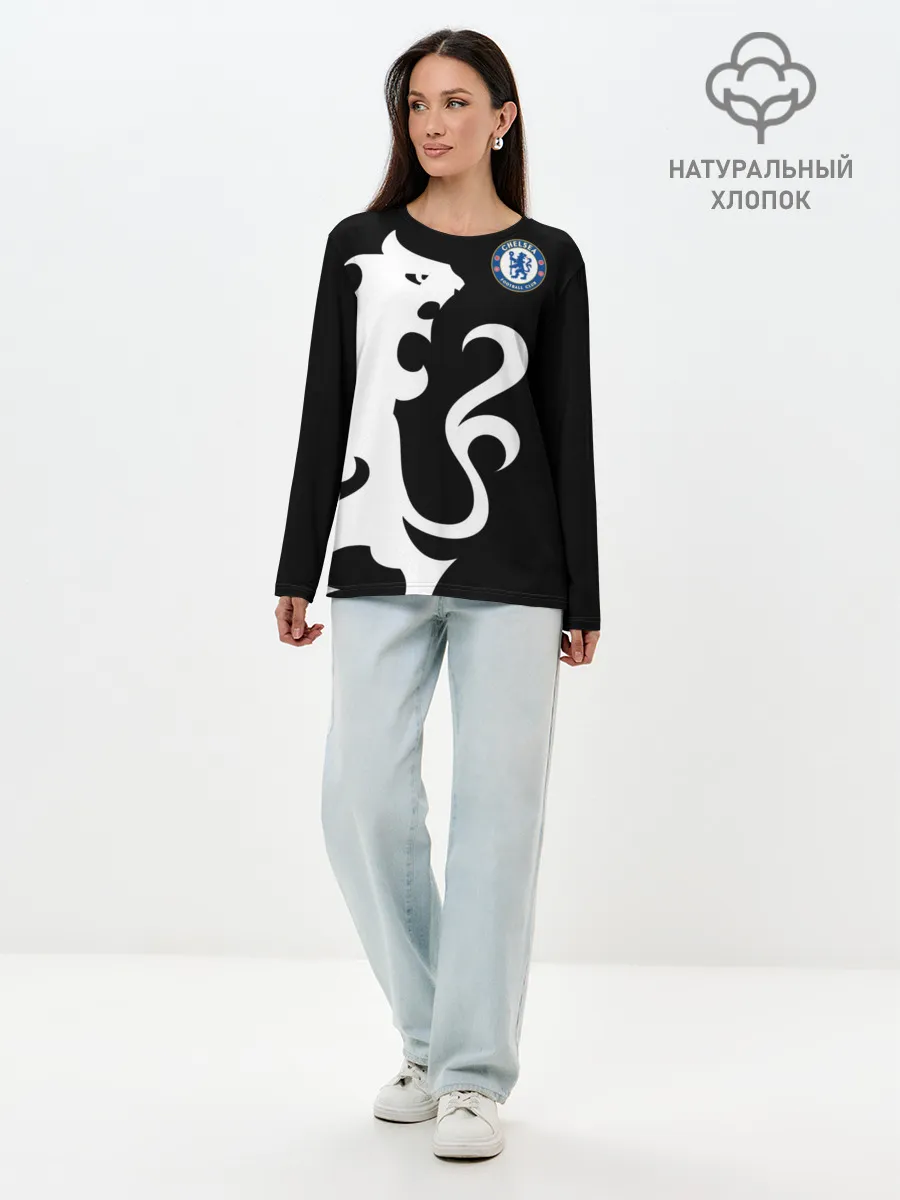 Лонгслив женский. Хлопок / Chelsea Exclusive