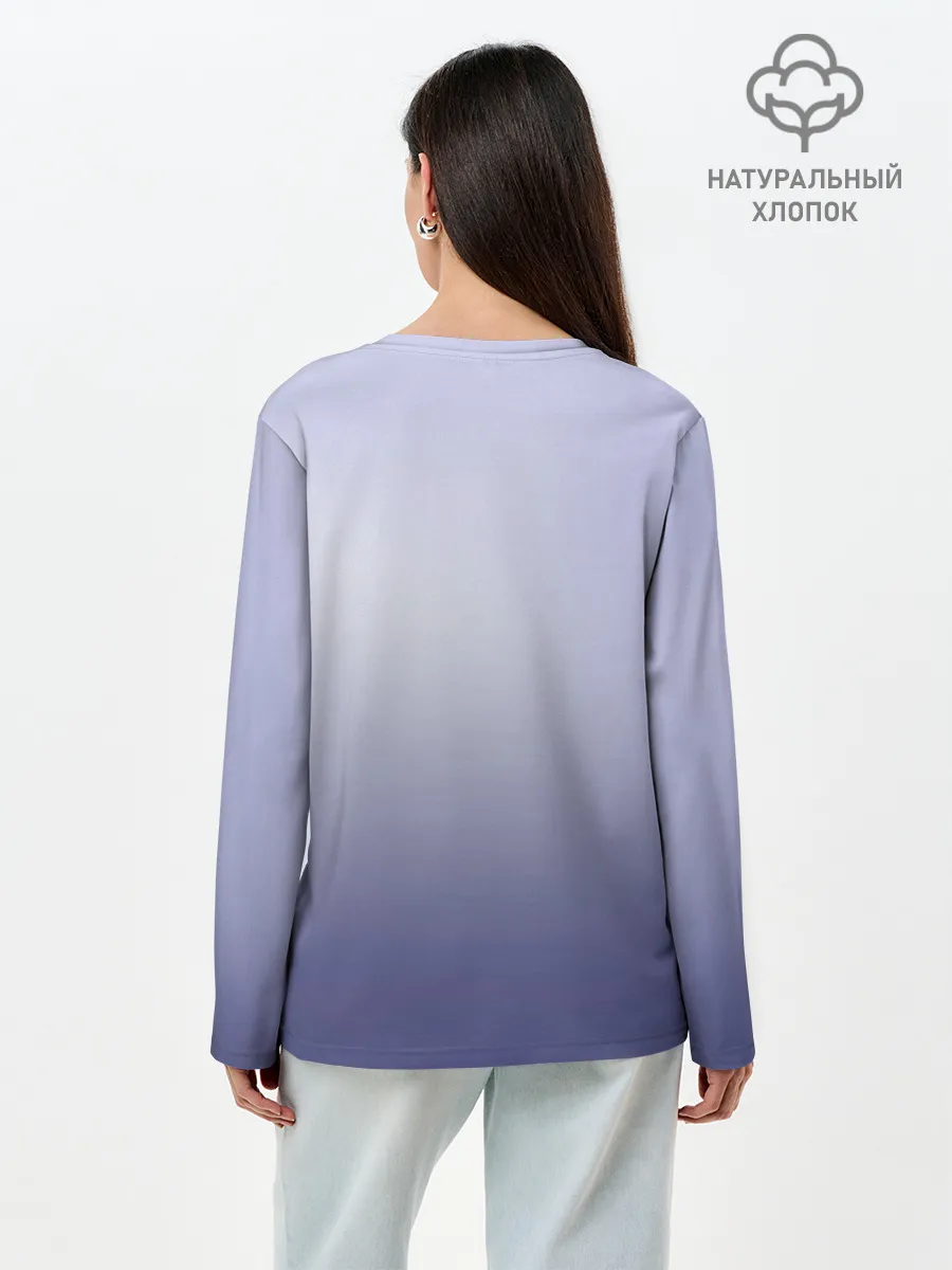 Лонгслив женский. Хлопок / Ashuramaru