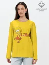 Лонгслив женский. Хлопок / Lisa