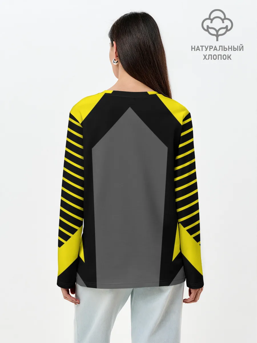 Лонгслив женский. Хлопок / Volleyball