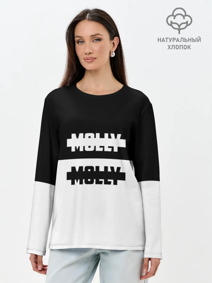 Лонгслив женский. Хлопок / Molly