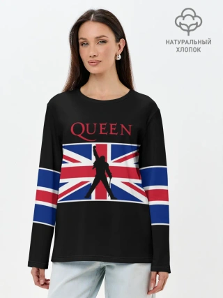 Лонгслив женский. Хлопок / Queen