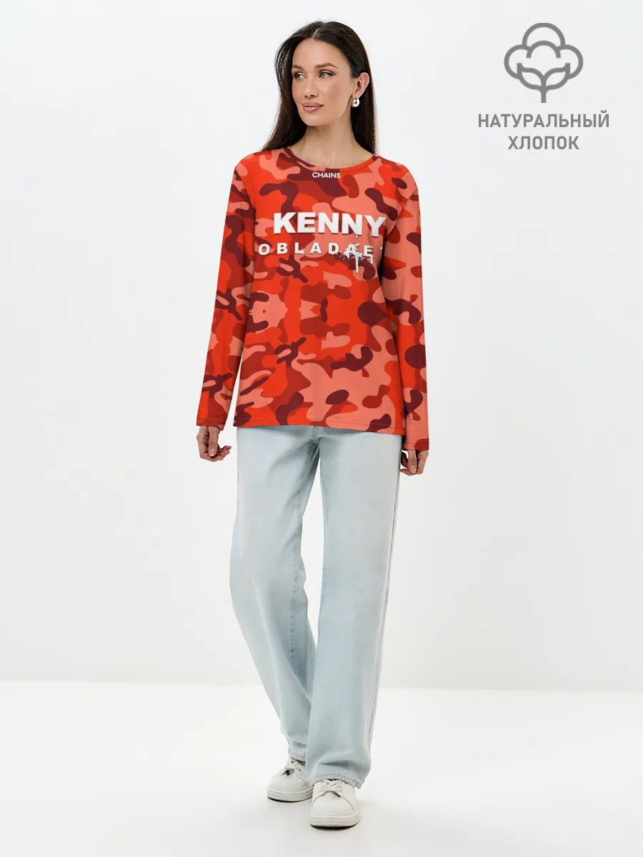 Лонгслив женский. Хлопок / Kenny