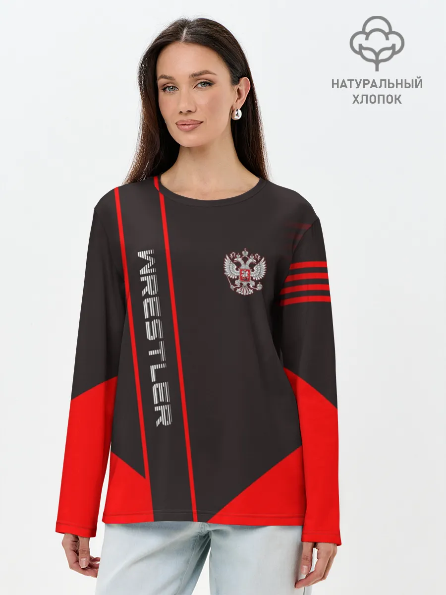 Лонгслив женский. Хлопок / Wrestler
