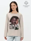 Лонгслив женский. Хлопок / Леон