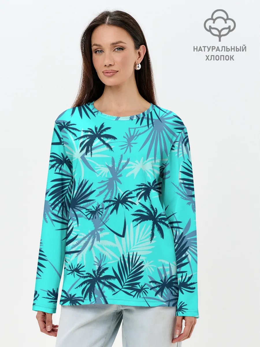 Лонгслив женский. Хлопок / GTA VICE CITY