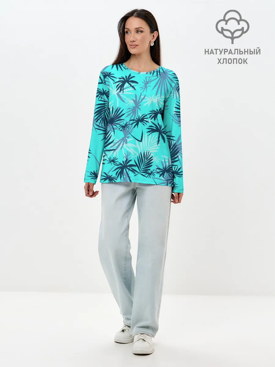 Лонгслив женский. Хлопок / GTA VICE CITY