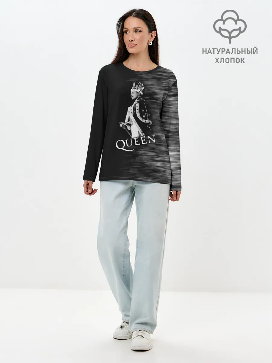 Лонгслив женский. Хлопок / Queen