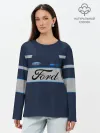 Лонгслив женский. Хлопок / Ford