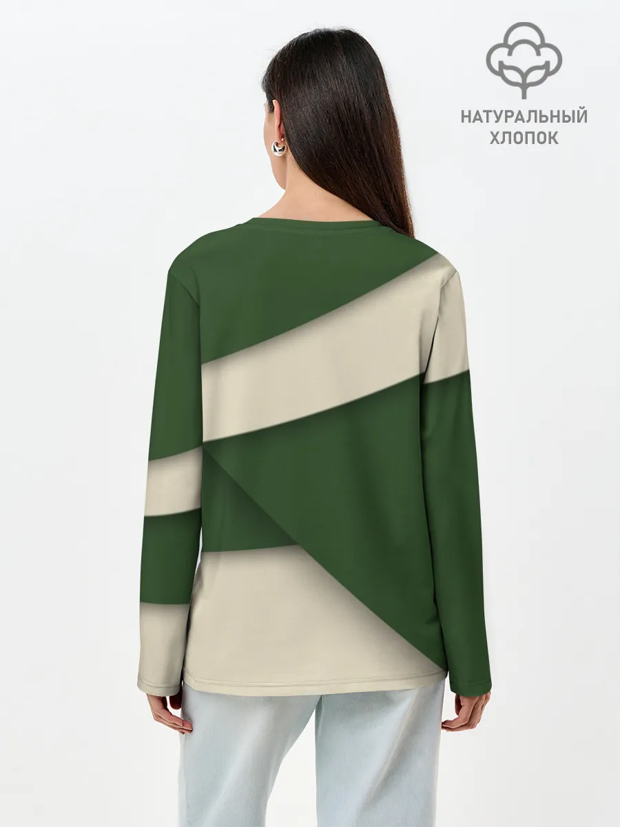 Лонгслив женский. Хлопок / Милуоки