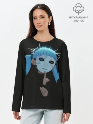 Лонгслив женский. Хлопок / Sally Face