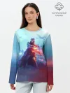 Лонгслив женский. Хлопок / Battlefield 5