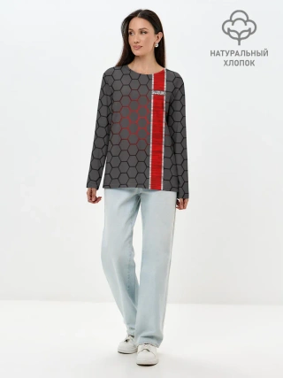 Лонгслив женский. Хлопок / Suzuki