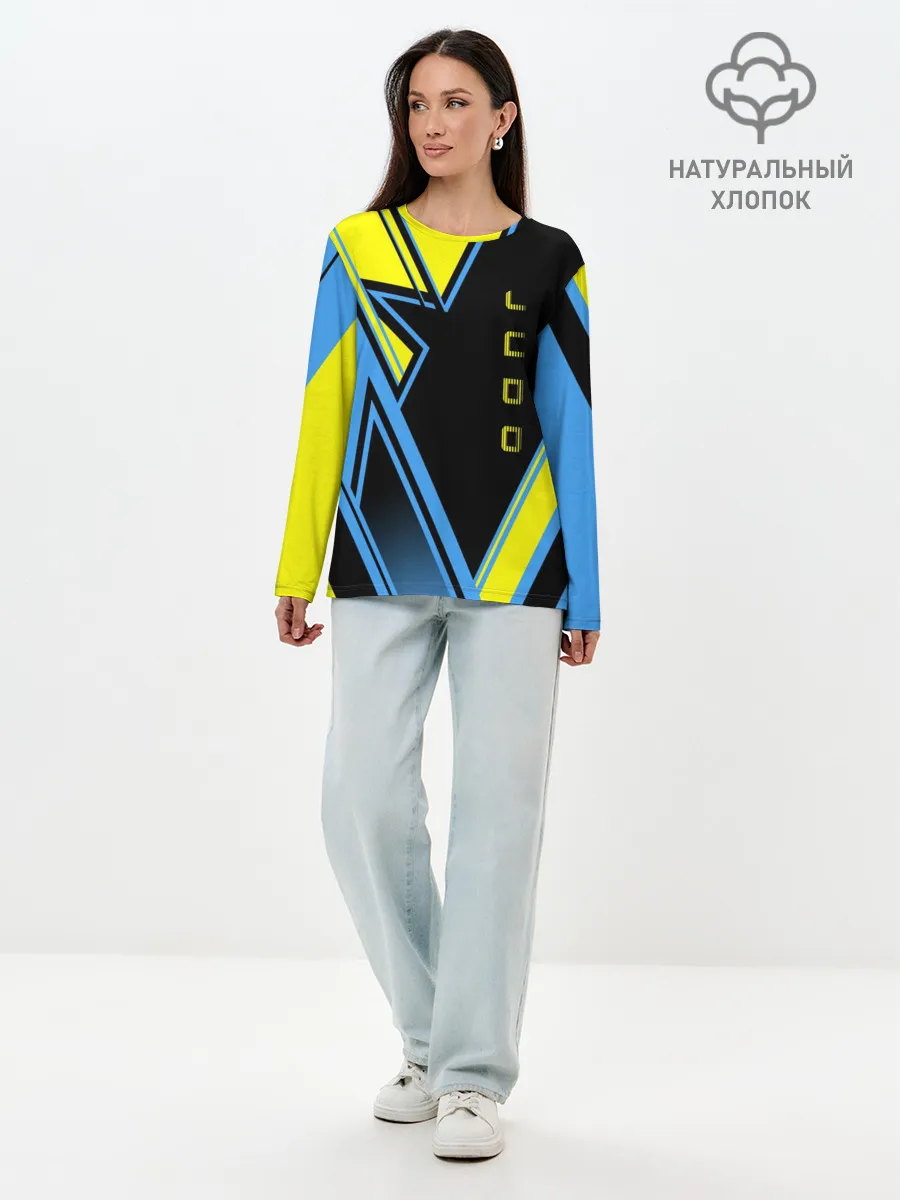 Лонгслив женский. Хлопок / Judo