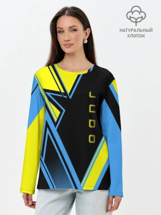 Лонгслив женский. Хлопок / Judo