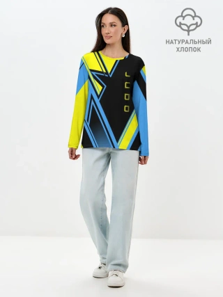 Лонгслив женский. Хлопок / Judo