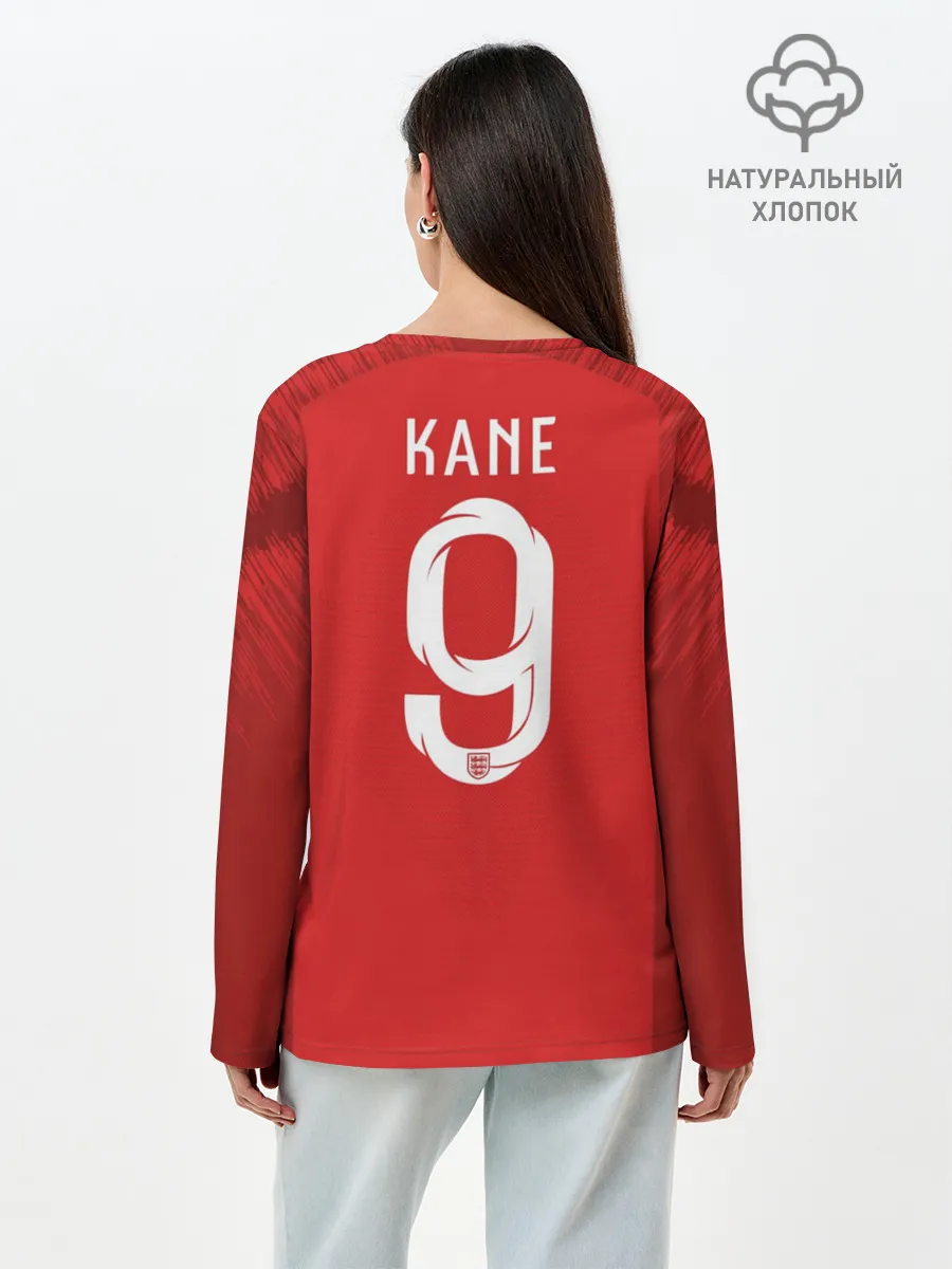 Лонгслив женский. Хлопок / Kane away WC 2018