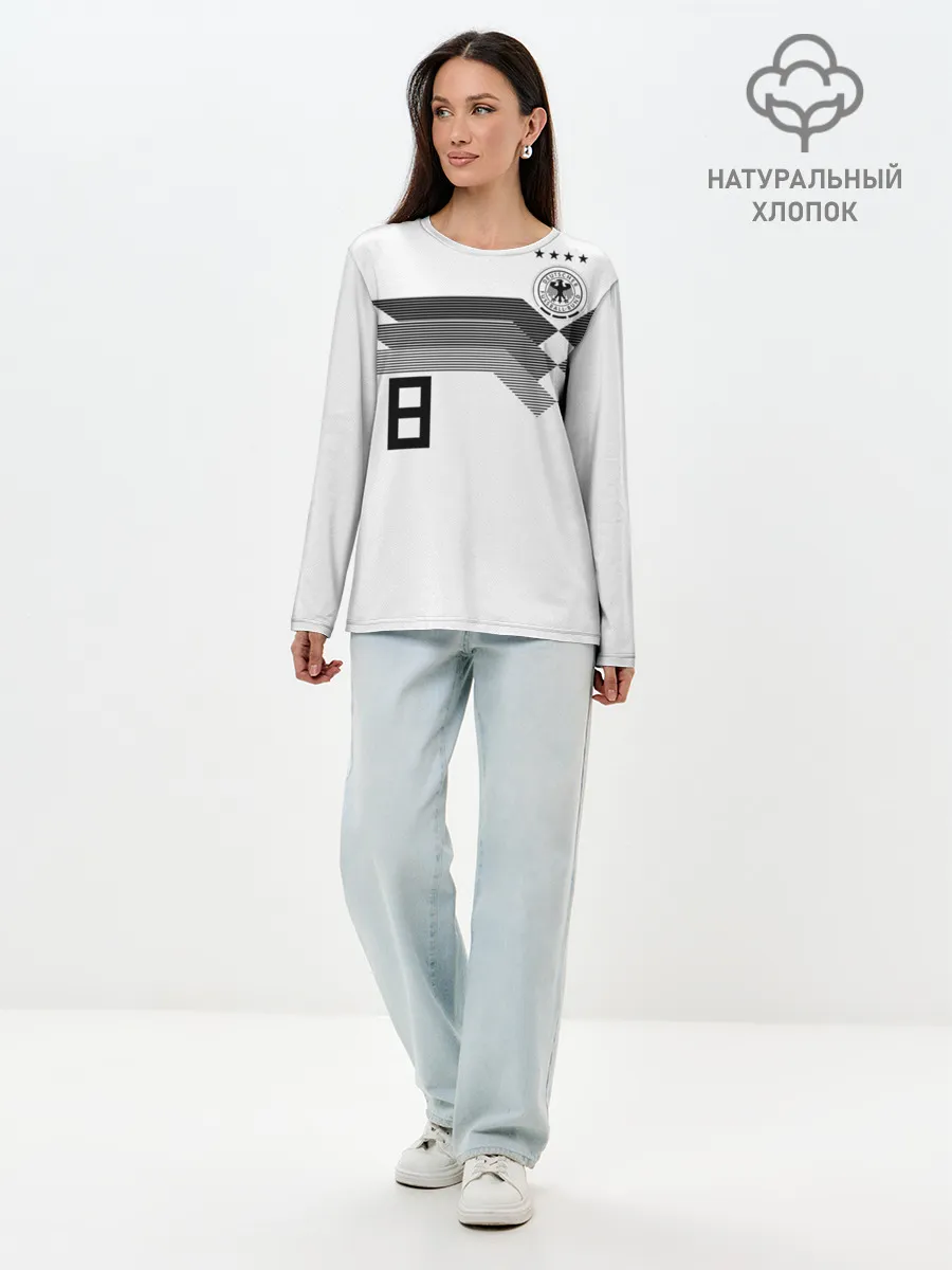 Лонгслив женский. Хлопок / Kroos home WC 2018