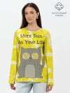 Лонгслив женский. Хлопок / More Sun In Your Life