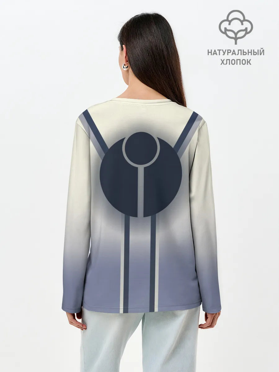 Лонгслив женский. Хлопок / Warhammer 40000: Tau Empire