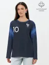 Лонгслив женский. Хлопок / Mbappe home WC 2018