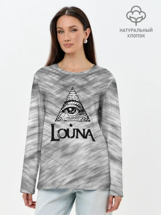 Лонгслив женский. Хлопок / Louna
