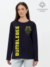 Лонгслив женский. Хлопок / Bumblebee