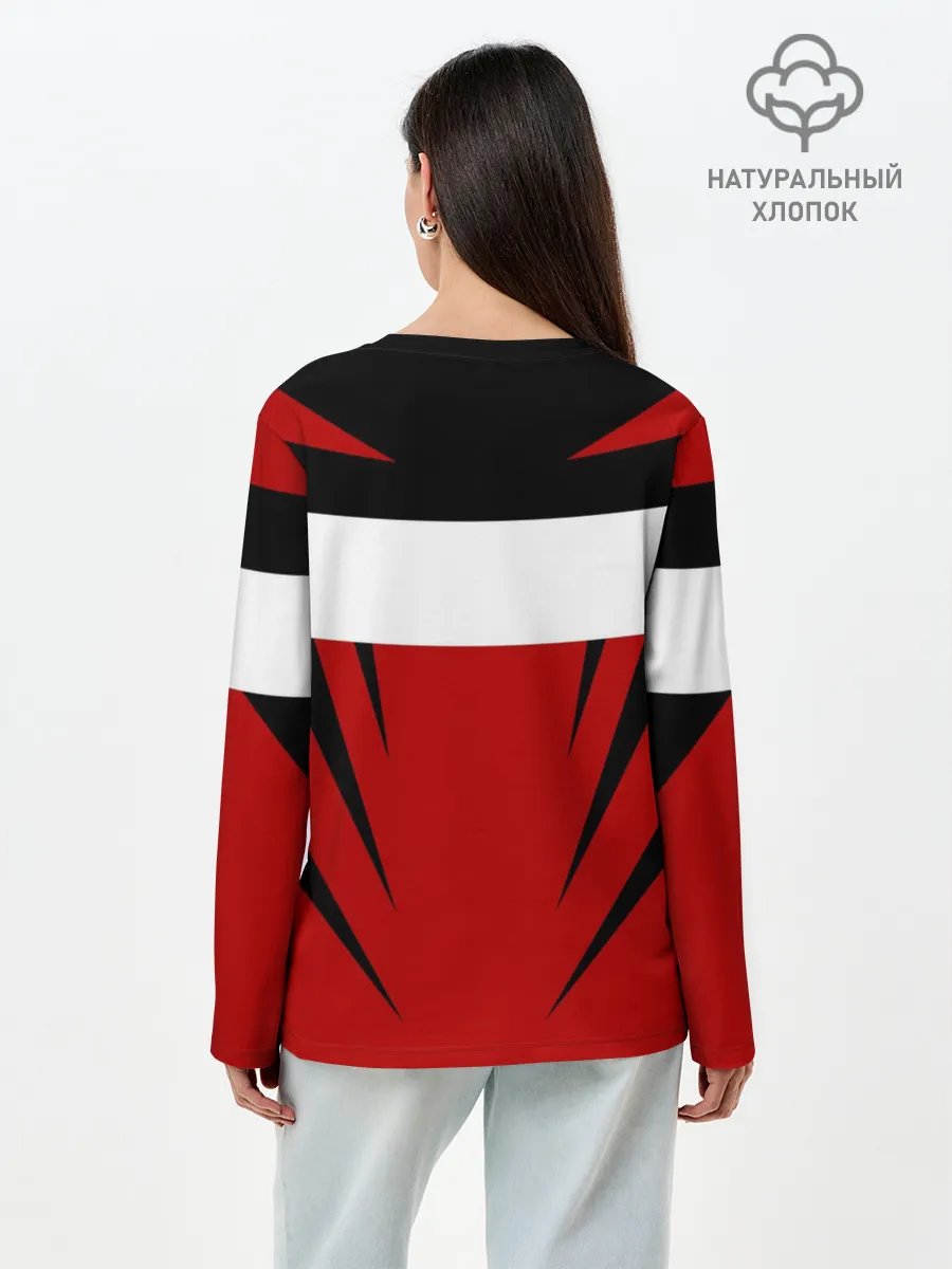 Лонгслив женский. Хлопок / Volleyball