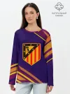 Лонгслив женский. Хлопок / Atletico Madrid